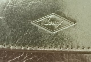 Cartera de piel Loug negra