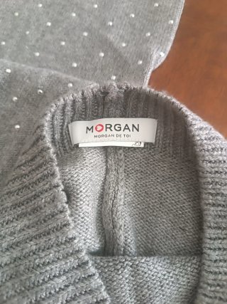 Conjunto Gorro y Bufanda Morgan Gris