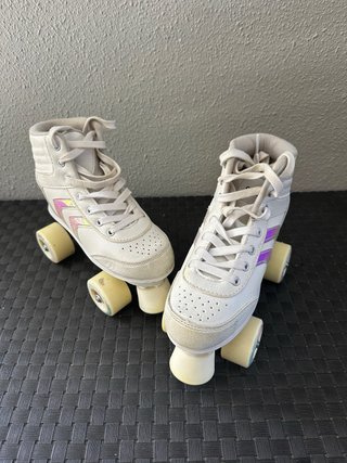 Patines Quad 4 Ruedas Blancos