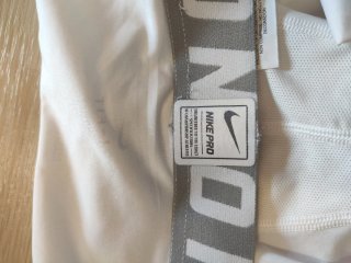 Nike Pro Leggings Bambino Bianco