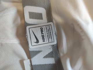 Nike Pro Leggings Bambino Bianco