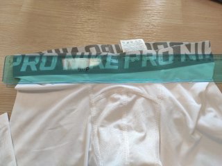 Nike Pro Leggings Bambino Bianco