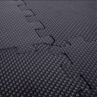 Suelo esterilla puzzle negro