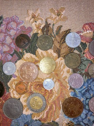 Lote Monedas Antiguas Varios Países