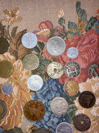 Lote Monedas Antiguas Varios Países