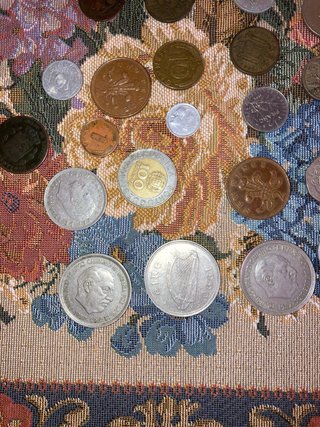 Lote Monedas Antiguas Varios Países