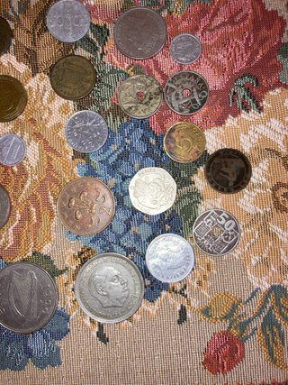 Lote Monedas Antiguas Varios Países