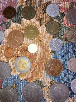 Lote Monedas Antiguas Varios Países