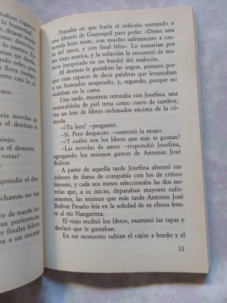Un viejo que leía novelas de amor