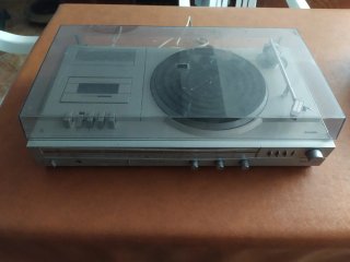 Philips Giradischi e Cassette Deck Argento