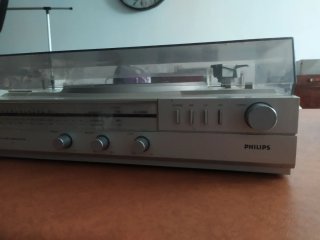 Philips Giradischi e Cassette Deck Argento