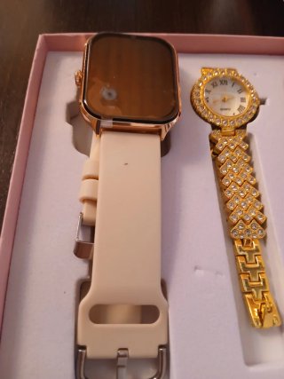 Conjunto A58 Plus Reloj Inteligente y Bisutería