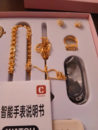 Conjunto A58 Plus Reloj Inteligente y Bisutería