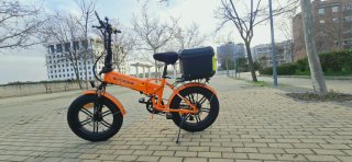 Bicicleta Eléctrica Engwe Naranja