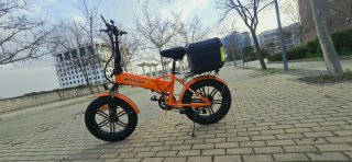 Bicicleta Eléctrica Engwe Naranja
