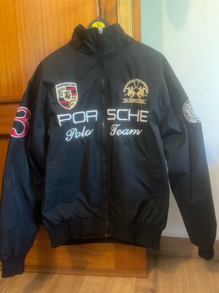 Chaqueta Bomber Porsche x La Martina Vintage