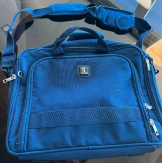 Bolso Totto Portátil Mano y Hombro Azul