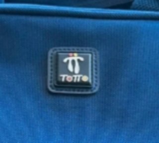 Bolso Totto Portátil Mano y Hombro Azul