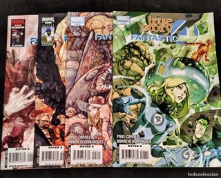 Fantastic four true story #1-4 MARVEL COMICS.