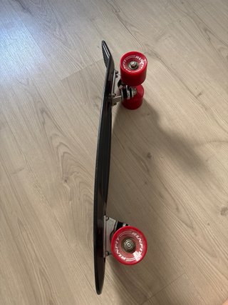 Patinete Penny Negro Ruedas Rojas