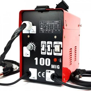 Soldador MIG 100A Inverter Hilo Sin Gas Compacto
