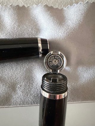 Pluma estilográfica Montblanc Boheme Bleu Platinum