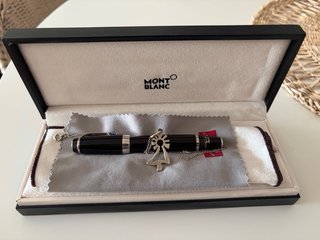 Pluma estilográfica Montblanc Boheme Bleu Platinum