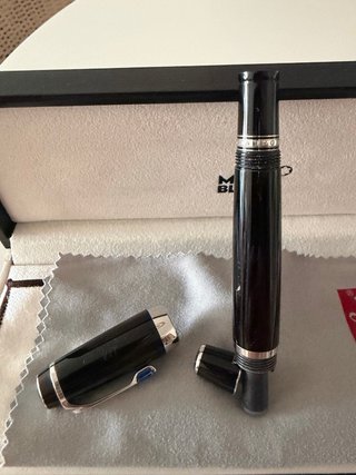 Pluma estilográfica Montblanc Boheme Bleu Platinum