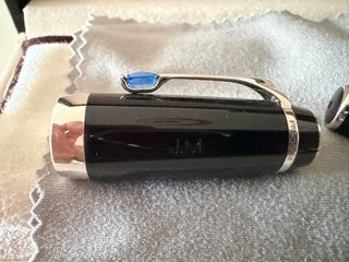 Pluma estilográfica Montblanc Boheme Bleu Platinum
