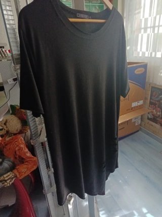 Camiseta negra hombre Talla XXXL
