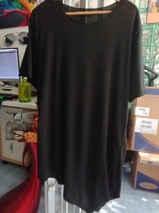 Camiseta negra hombre Talla XXXL