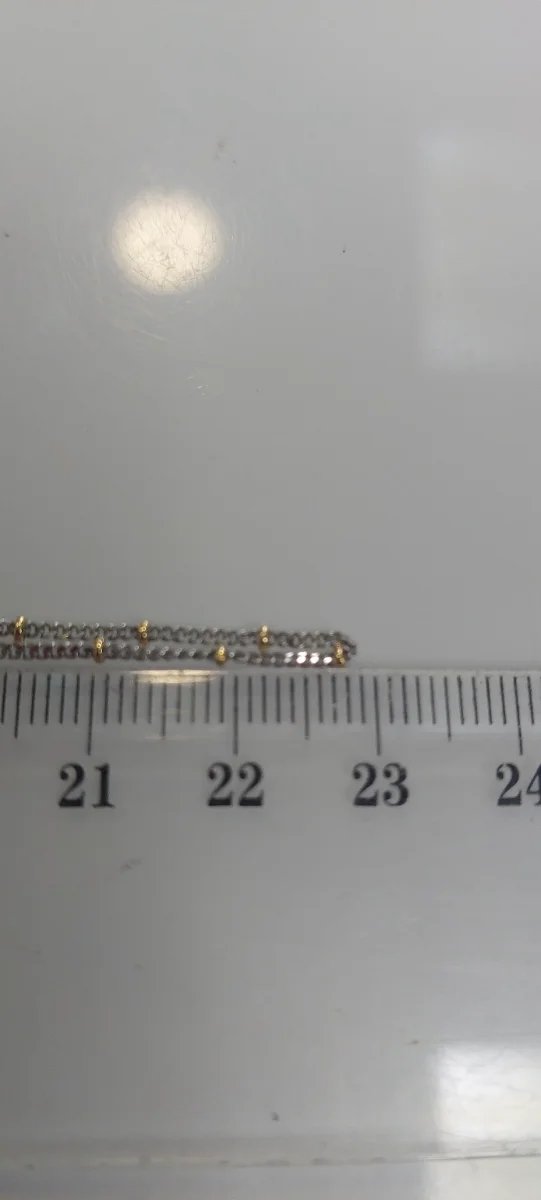 Cadena Oro 18k Bicolor