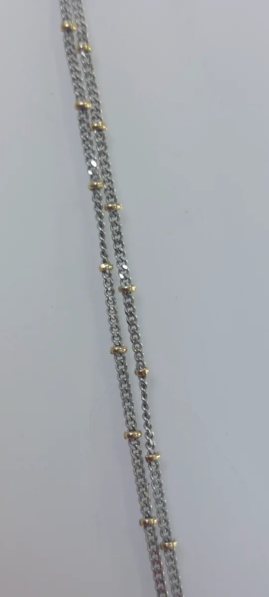 Cadena Oro 18k Bicolor