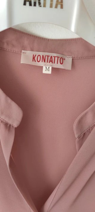 Camicetta rosa antico semi trasparente