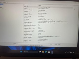 ThinkPad T14 Gen 6 Core Ultra 5 235U 16/256 SSD