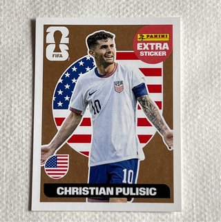 Cromo Panini Christian Pulisic USA Extra