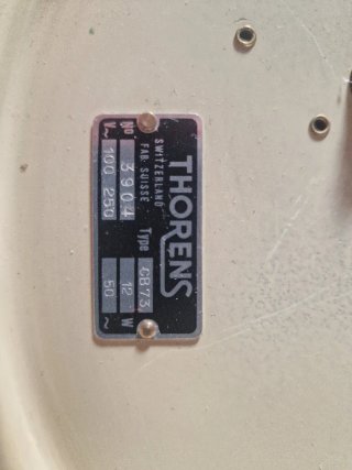 Giradischi Thorens beige/marrone