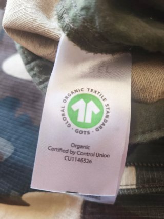 Pantalones cargo camuflaje Rebel