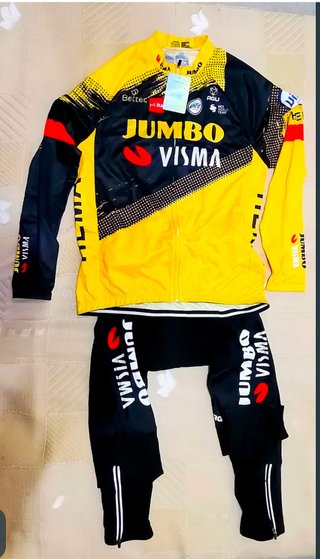 Maillot y culote JUMBO VISMA. Nuevos.