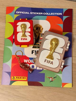 Caja Cromos FIFA 2026 Trofeo Mundial