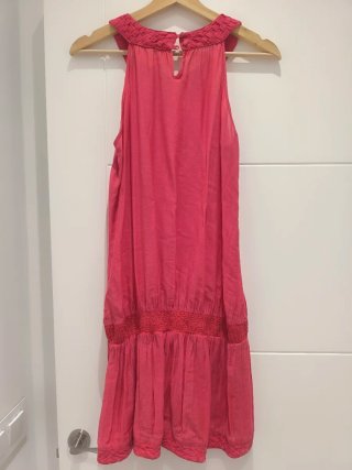 Vestido Coral Stradivarius Talla S