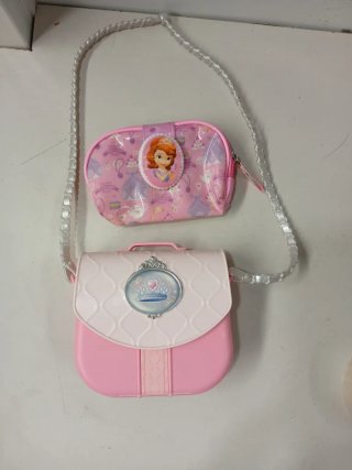 Bolso y monedero infantil rosa