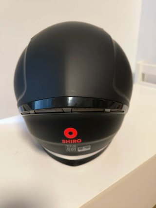Casco Integral Shiro Negro Nuevo