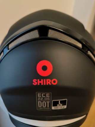 Casco Integral Shiro Negro Nuevo