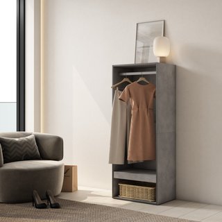 Vestidor abierto, 60x145x35 cm 3 colores