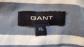 Camisa Gant Rayas Azul Talla XL
