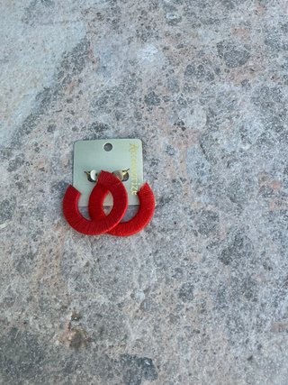 Pendientes Aros Verano Coral