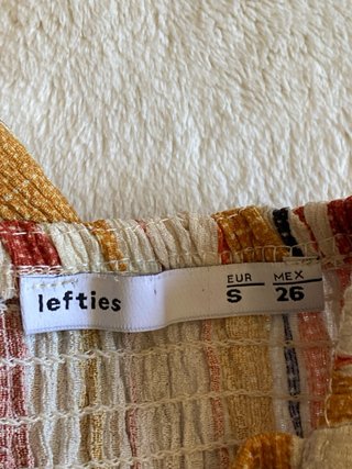Top Corto Lefties Rayas Talla S