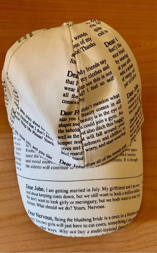 Berretto John Galliano - Newspaper
