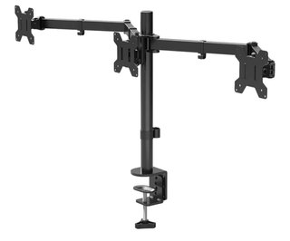 Soporte 3 monitores negro